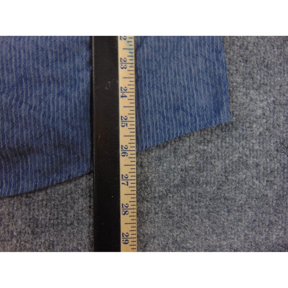 Vince Camuto Shirt Mens XL Blue Textured Button Down Long Sleeve Casual - Picture 6 of 7